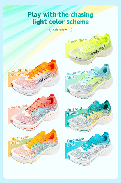 Carbon Plate Running Shoes Shock Absorption Ultra-light Sports Shoes