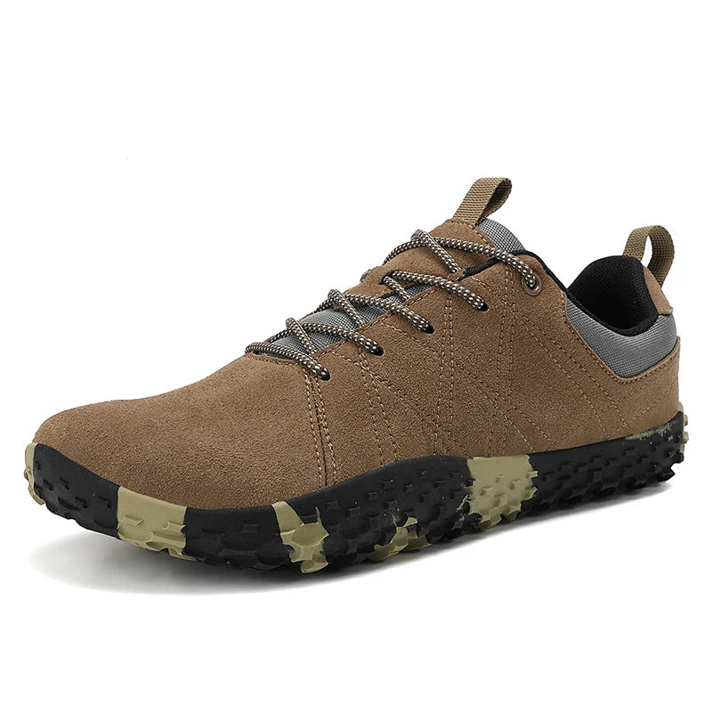 Calçados Masculinos de Caminhada Descalços com Bico Largo, Minimalistas, Confortáveis, Respiráveis, Solado Zero, Tênis Casuais Masculinos