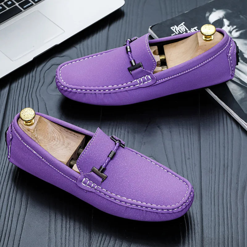 Loafers Men Comfortable Casual Walking Loafer Driving Shoes Flat Man Wedding Office Party Breathable Sneakers Men Shoes Loafers