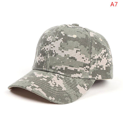 Adjustable Baseball Cap Summer Sunscreen Hat Camouflage Camo Camping Hiking Fishing Caps