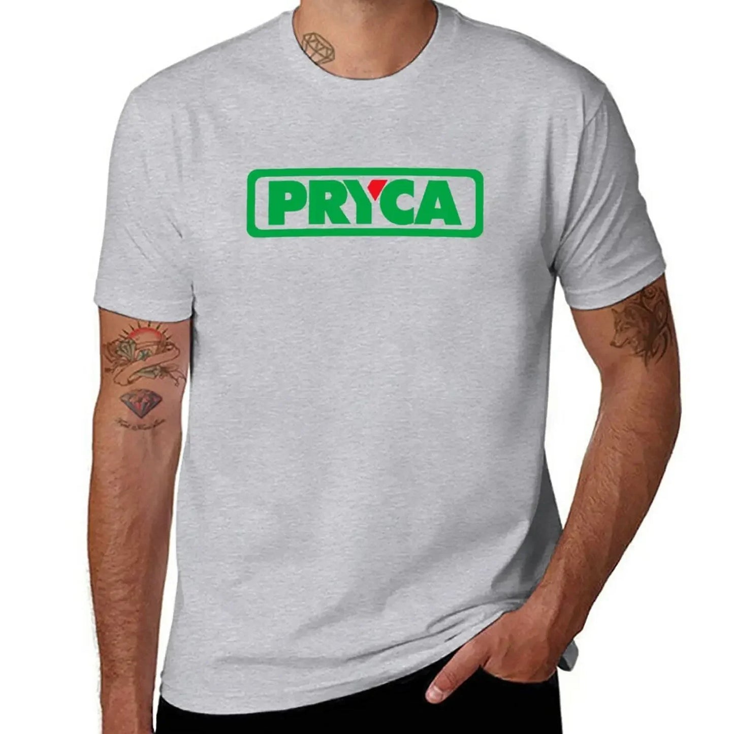 New Pryca T-Shirt kawaii clothes customs design your own outfits for men