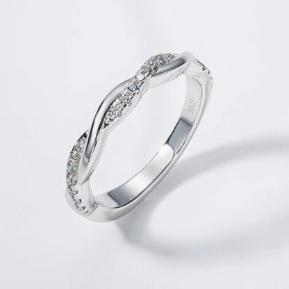 1.5ct Princess Cut Center Moissanite Bridal Rings Set  925 Sterling Silver Engagement Wedding Band Rings Wholesale