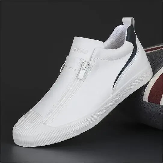 Men's Trendy Sneakers Leather Soft Sole Men Shoes Size 38-44
