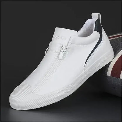 Men's Trendy Sneakers Leather Soft Sole Men Shoes Size 38-44