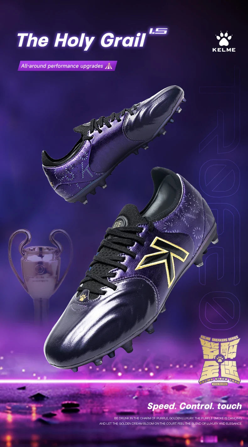 Kangaroo Leather Mg Soccer Shoes Professional Match Sports Football Shoes Outdoor Anti Slip Football Boots