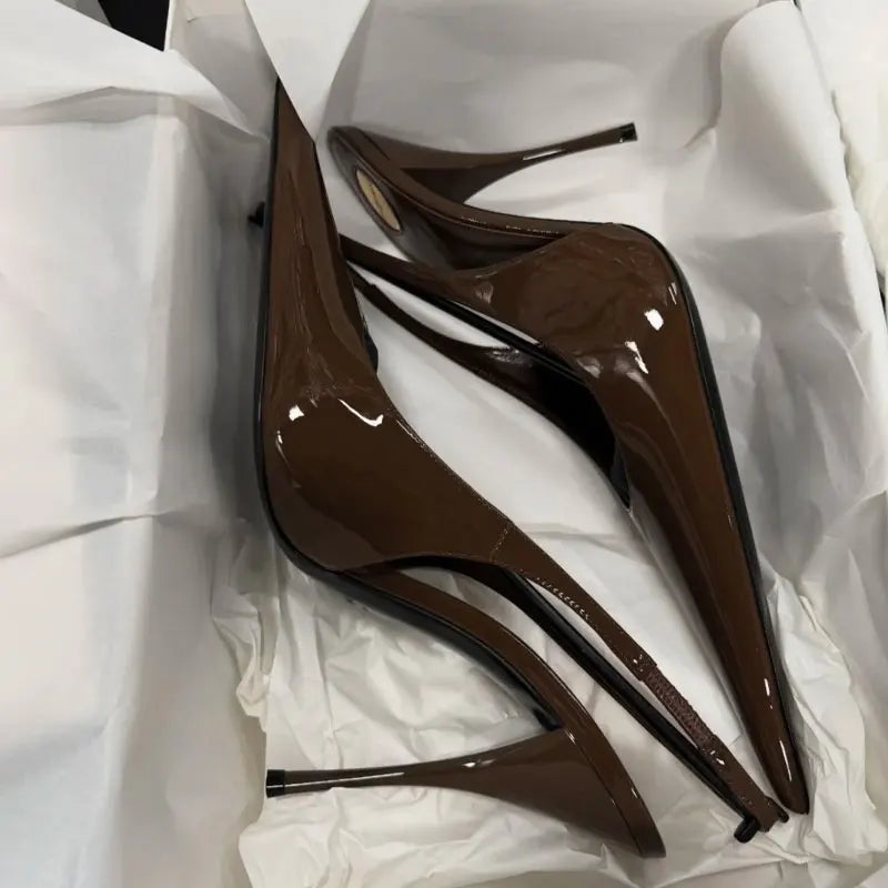 2026 High-heel 9.5 cm Women's Sandals Shoes for Women Size 34-43 New Fashion Pointed Summer Women Shoes Sandalias De Mujer