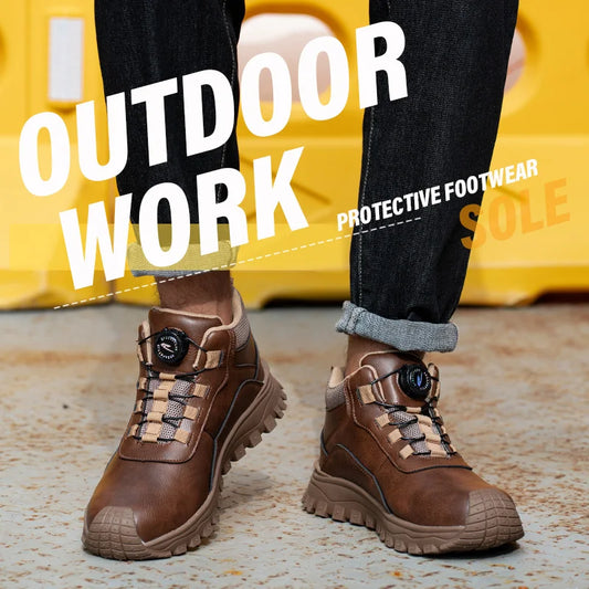 The New Fashionable Men's Insulated 6KV Safety Shoes Are Waterproof  Puncture  Slip Resistant  Comfortable and Breathable