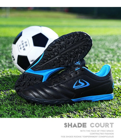 Unisex Large Size Adult Training Game Sneakers Indoor Outdoor Lawn Youth Student Sport Soccer Shoes 39-45#