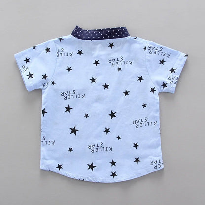 New Summer Baby Clothes Suit Children Boys Casual Shirt Shorts 2Pcs/Sets Infant Outfits Toddler Fashion Costume Kids Tracksuits