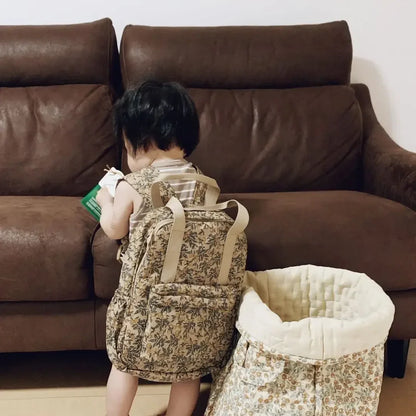 Baby Backpack Parent-child Kids Schoolbag Kindergarten Bags Brand Traveling Cherry Children's Boys Girls Mom Storage
