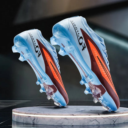 New Professional Men Soccer Shoes Ankle Boys Sneakers Non-Slip Football Boots Match Comfortable Sports Shoes TF/FG Unisex