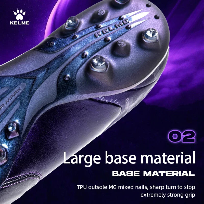 Kangaroo Leather Mg Soccer Shoes Professional Match Sports Football Shoes Outdoor Anti Slip Football Boots
