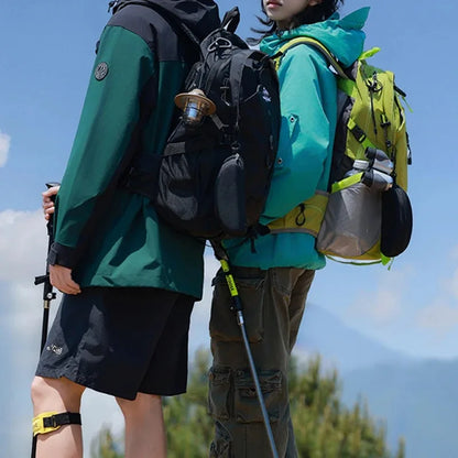 Outdoor Hiking Rucksack Backpack Mountaineering Bag for Men Women Sports Trekking Backpack Light Travel Camping