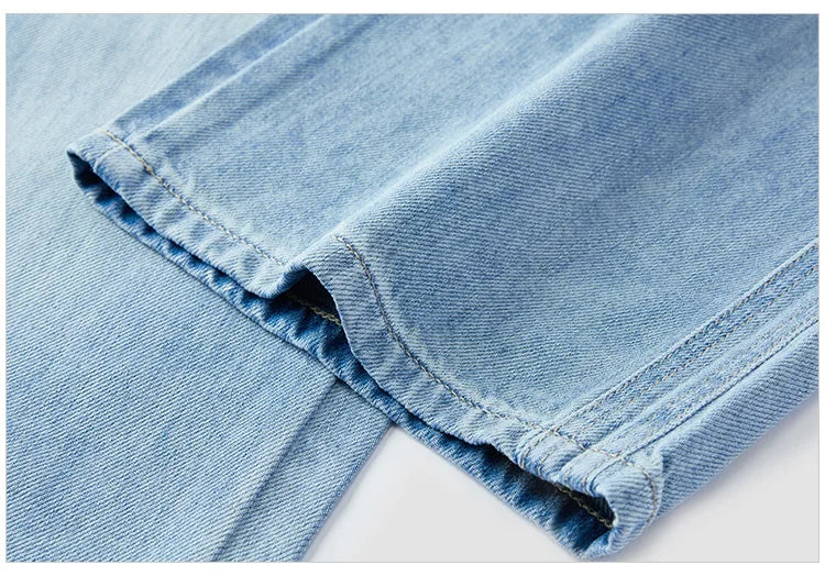 Semir Jeans Women Cool Feeling Wide Leg 2025 New Summer Leg-Lengthening Floor-Length Pants Trendy for Fashionable Style