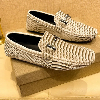 Summer Mens Outdoor Anti-slip Comfort Soft High Quality Men Breathable Flat Driving Shoes New 2024 Classic Casual Loafers