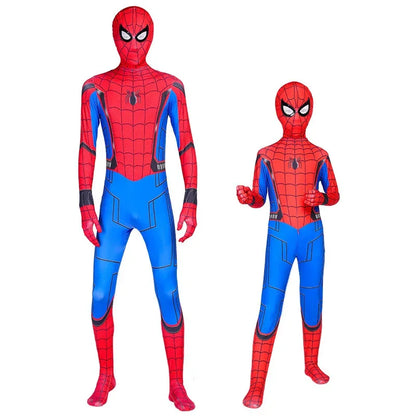 Superhero Spiderman Cosplay Costume Iron Man Black Panther Zentai Jumpsuit Bodysuit Halloween Party Costumes Good Quality