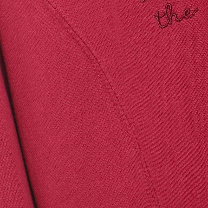 Embroidery Sweatshirt Women O Neck Pullover Tops Female Casual Loose Jumper Oversized Unisex Couple