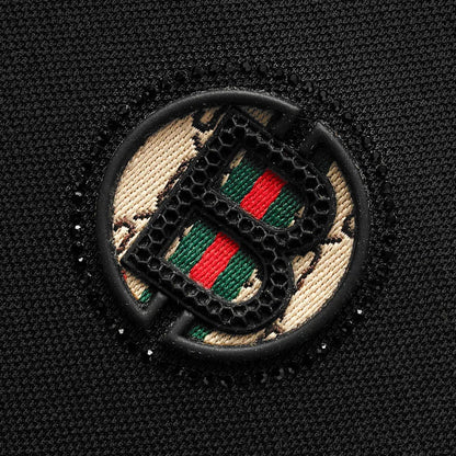 2025 New Summer Men's Business Leisure High end Fashion Boutique Embroidery Original Design Top Short sleeved Polo Shirt