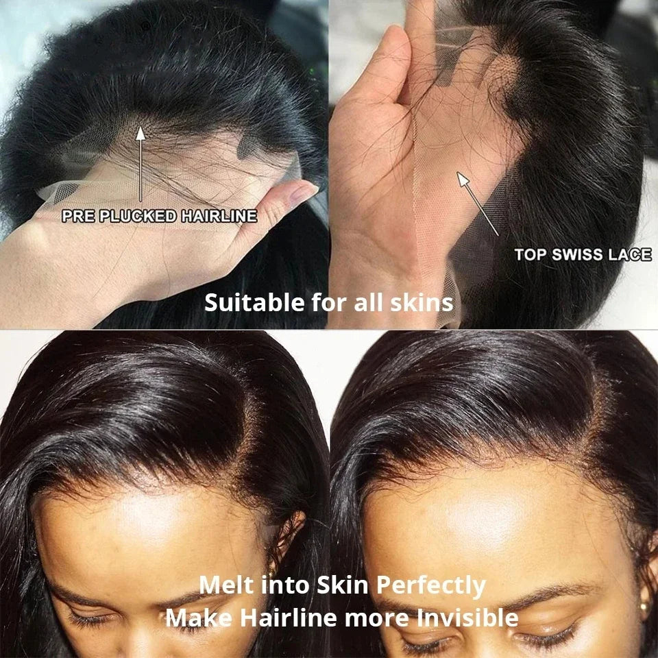 Hd Lace Wigs 13x6 Human Hair Wigs Pre Plucked Curly Wigs 40 Inch Water Wave Lace Front Wig Deep Wave Lace Front Wigs Human Hair