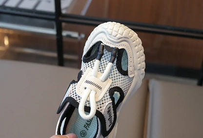 Kids Sport Sandals Summer Outdoor Casual Shoes Soft Breather Anti-slip Children Sneakers Unisex Boys Girls Close-toed Sandals