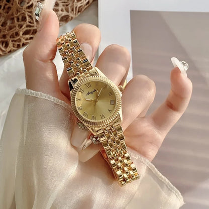 Gold Watch Women Watches Ladies Large dial Steel Women's Bracelet Watches Female Clock Relogio Feminino Montre Femme