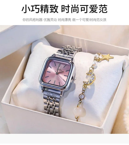 Luxury Women Watch Top Brand Fashion Steel Belt Ladies Quartz Wristwatch Montre Femme Beautiful Gifts Luxury Ladies Watches