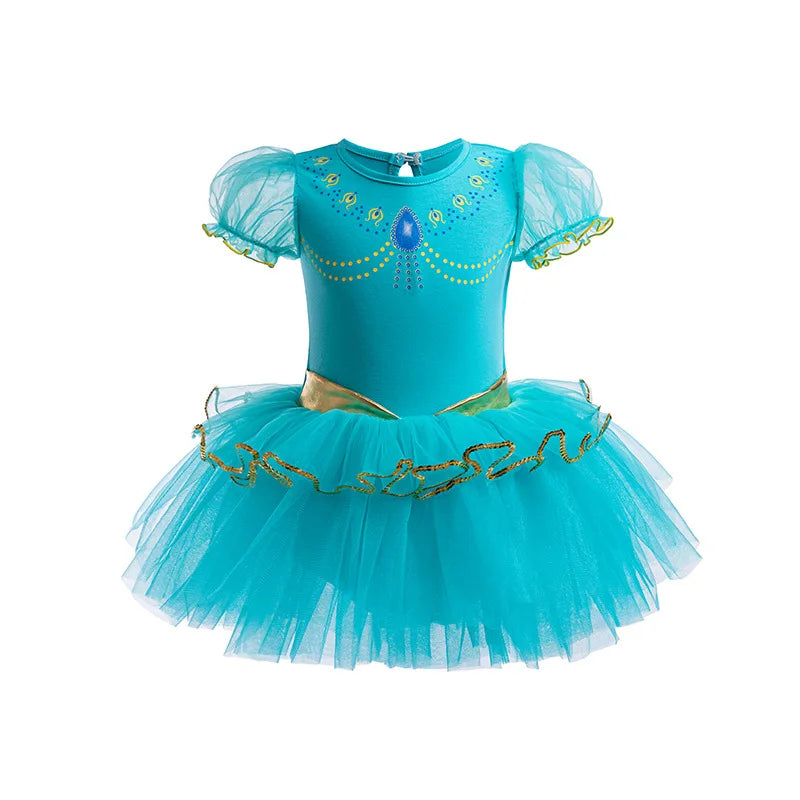 Girl Ballet Dancing Dress Party Fancy Sequined TUTU Dress Princess Girl Clothes Baby Girl Stage Shows Party Costumes