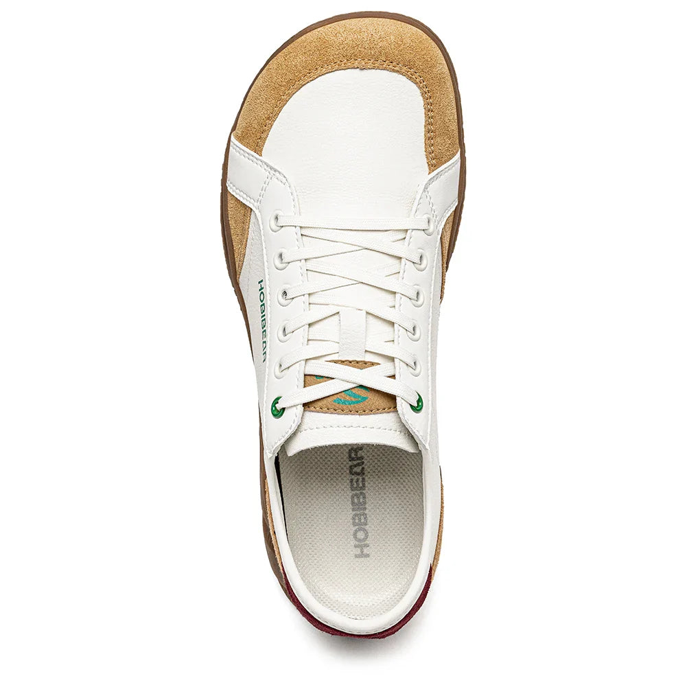 Women Men Barefoot Shoes Wide Toe Box Lightweight Sneakers Casual Color-Blocking Artificial Leather Walking Shoes