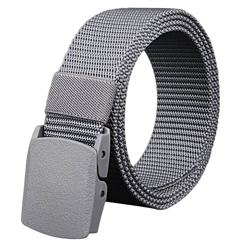 1/2PCS Military Men Belt Army Belts Adjustable Belt Men Outdoor Travel Tactical Waist Belt with Plastic Buckle for Pants 120cm