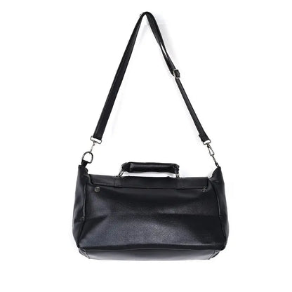 Punk Style Women Handbags Pu Leather Skull Tote Bag Black Large Capacity Shoulder Bag 2022 Luxury Crossbody Bags