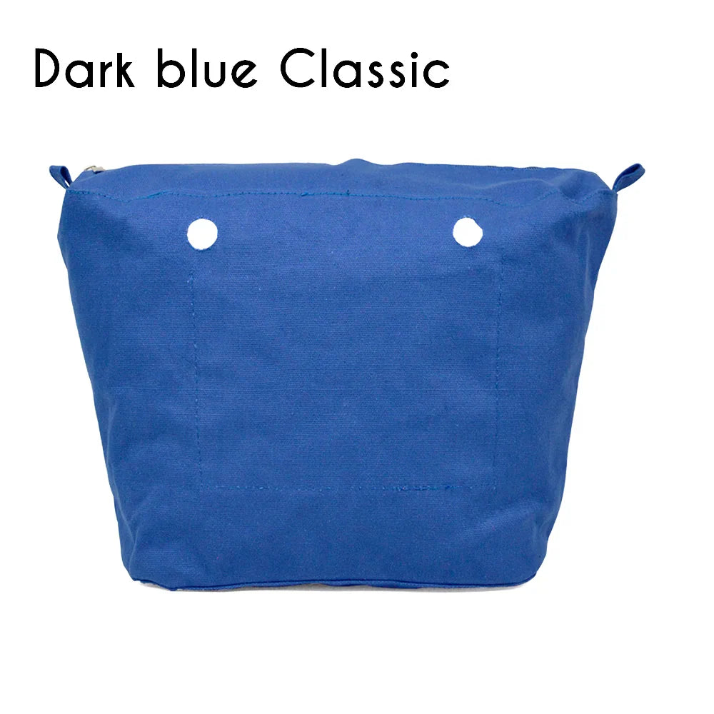 New Waterproof Inner Bag Organizer Insert Zipper Pocket for Classic Mini Obag Canvas Material for O Bag