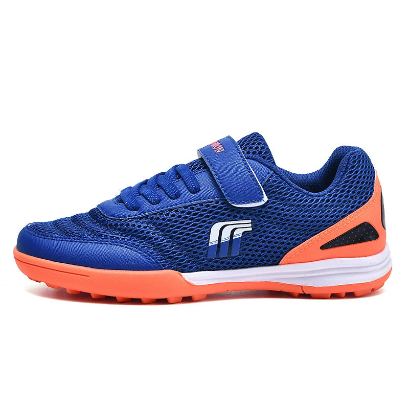 New Boys and Girls Football Shoes with Rubber Soft Nails for Comfortable and Breathable Professional Boys and Girls Football Sho