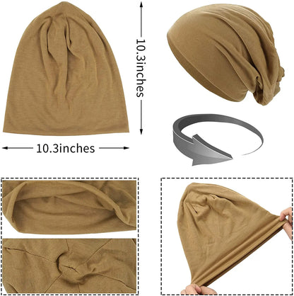 Slouchy Beanie Hip-Hop Soft Lightweight Running Beanie Adult Dwarf Hats