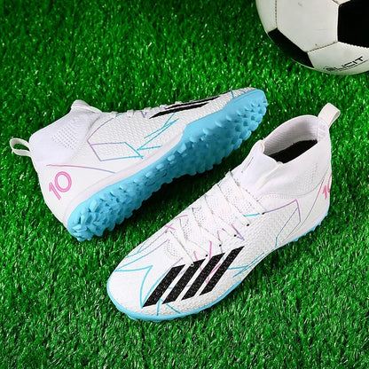 New Professional Football Boots Match Sport Sneakers Unisex Soccer Shoes Outdoor Non-slip Drop Shipping Training Sport Futsal