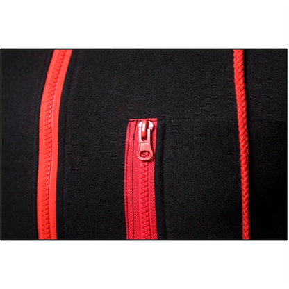 Men's Sweatshirt Long Sleeve Jacket Hoodie Zipper Closure Jacket Men's Hoodie Funny Wolf Printed Fall and Winter Jacket