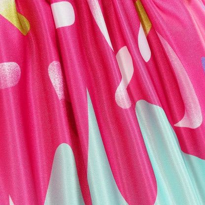 New Sweet Lollipop Candy Girl Dress Carnival Party Little Kids Birthday Costume Fancy Rainbow Tutu Children Wedding Clothes