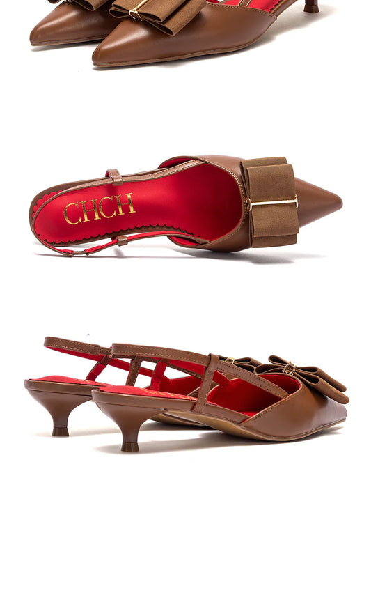Women's High Heels New Summer Strap Design Pointed Casual Elegant Workplace Ladies Classic Sandals