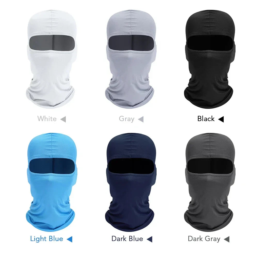 Full Face Mask Hiking Cycling Camping Hunting Airsoft Cap Bike Head Cover Summer Men Women Ski Mask Hiking Scarves
