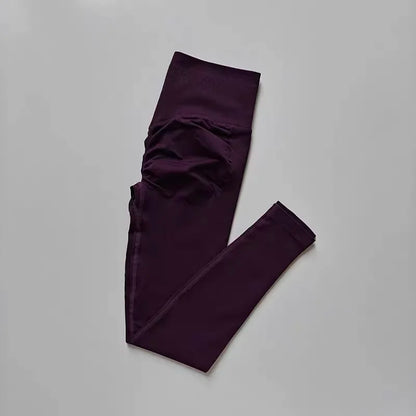 New Seamless Yoga Outfit, Women's Beautiful Back Sports Bra, Peach Hip Fitness High Waisted Pants, Yoga Wet, Pilates