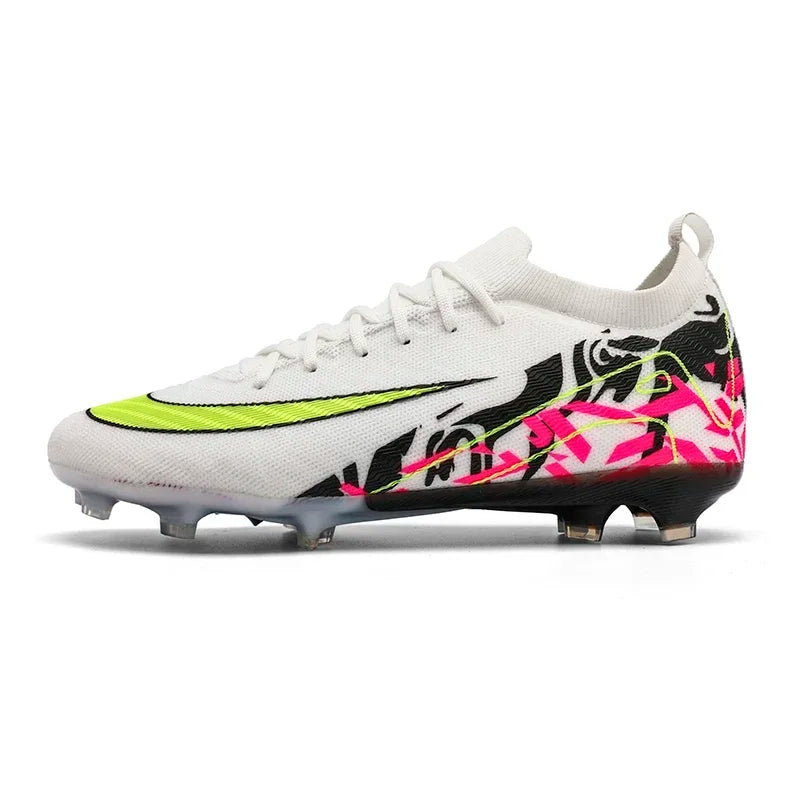 Hot Selling Soccer Shoes Society Professional Grass Training Original Football Field Boots Cleats Indoor Non Slip Futsal Sneaker