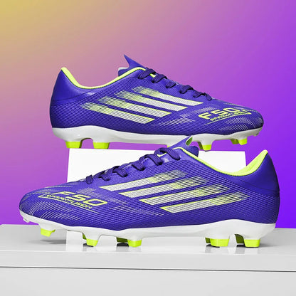 New Men Football Boots Soccer Shoes Boys Sneakers Match Ankle Non-Slip TF/FG Professional Comfortable Sports Shoes Unisex