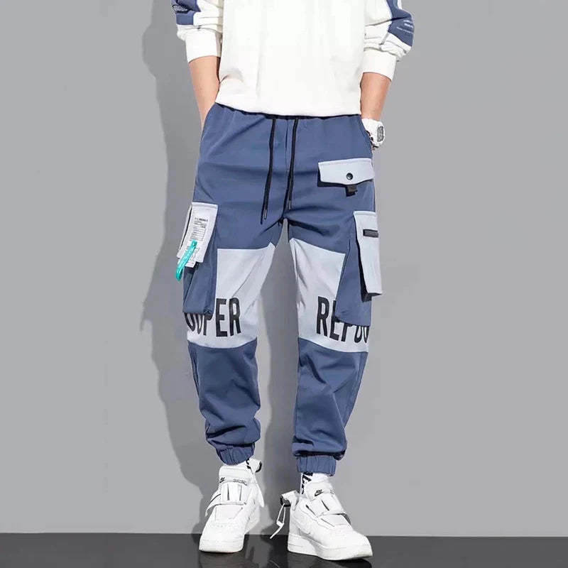 Men Versatile Casual Pants Male Summer Thin New Style Straight Leg Cargo Pants Classic Streetwear Quick Dry Ice Silk Pants