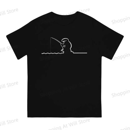 men's and women's casual T-shirts La Linea The Line Osvaldo Cavandoli TV Round neck short sleeved T-shirt Street Clothing S-6XL