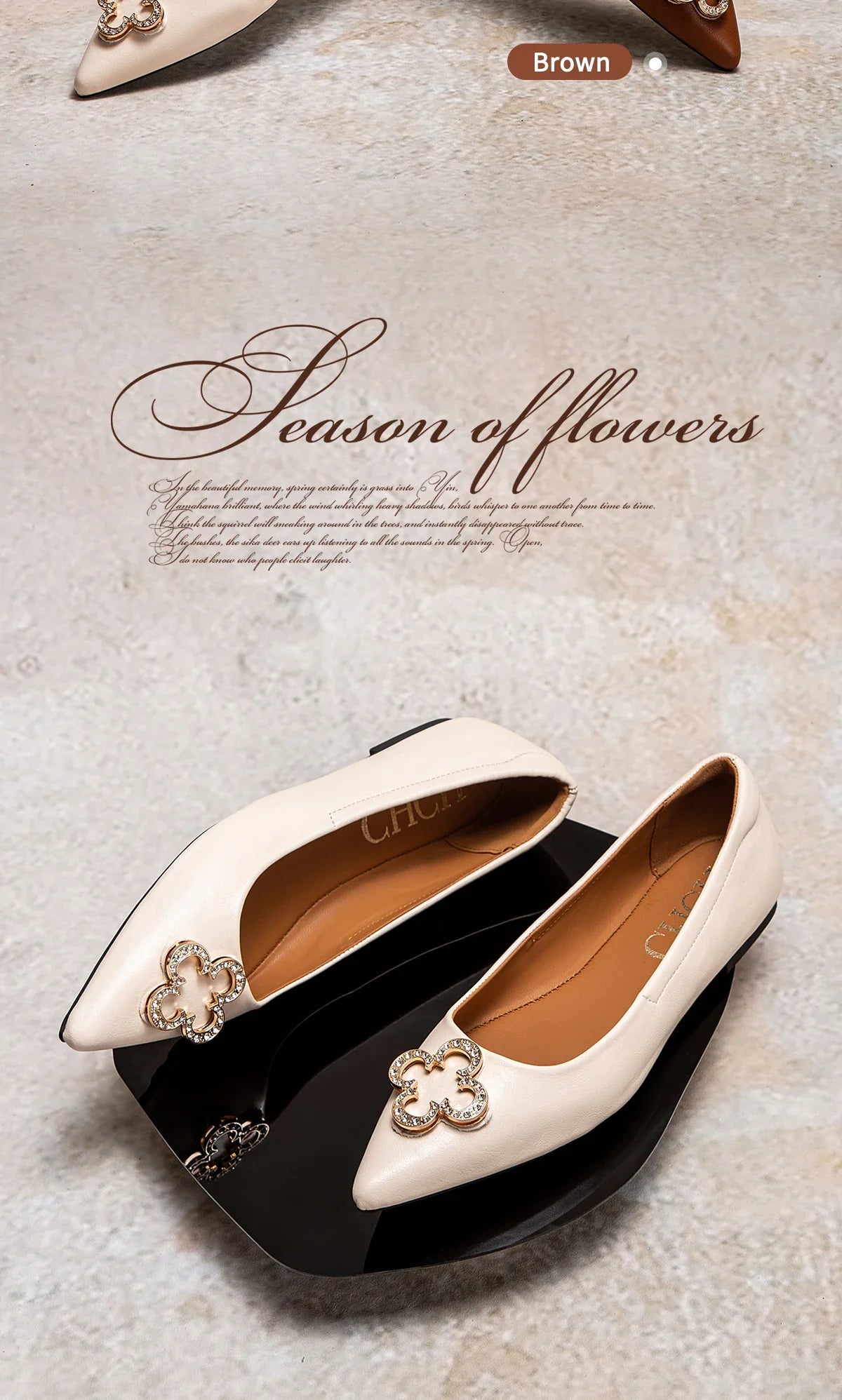 Women's Flat Shoes Summer New Pointed Black Business Women's Shoes Commuter CHCH 2025