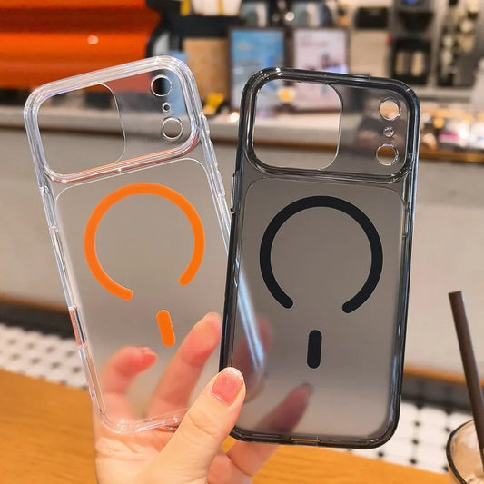 Magsafe Case For iPhone 17Pro 17Air 17Pro Max Active Camera Button Wireless Charge Hard Cover