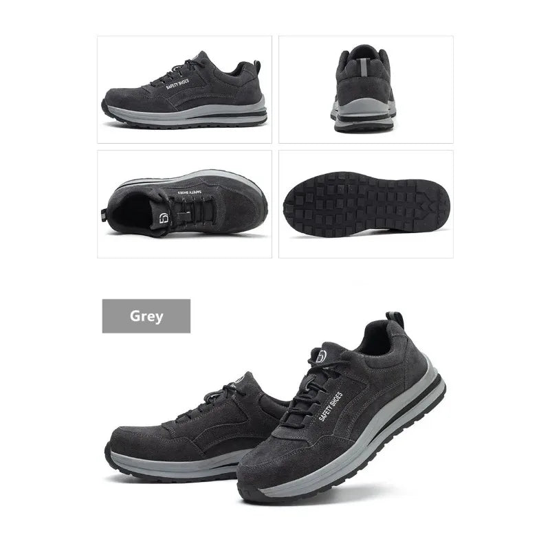 safety autumn shoes breathable work shoes anti stab work sneakers with steel toe indestructible shoes anti smashing safety shoes