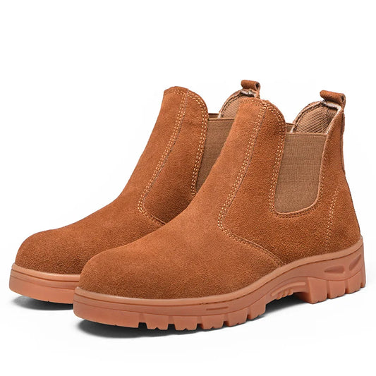 Breathable, Anti Smashing, Wear-resistant Labor Protection Shoes, Welding Boots, Lightweight and Safe Shoes for Summer
