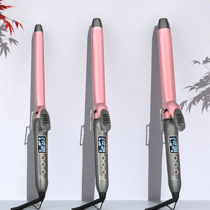 1pcs 19/25/32/38 MM Professional Hair Curler Wave Ceramic Coated Plate PTC Heater LCD Display Curling iron