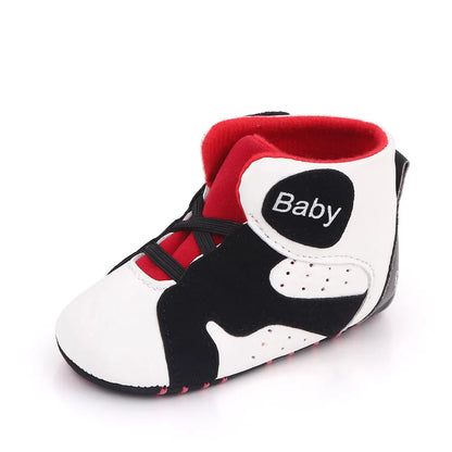 New Baby Boys Girl Sneakers Soft Bottom Non-slip Comfortable Baby Soccer Basketball Sports Shoes Infant First Walker Shoes