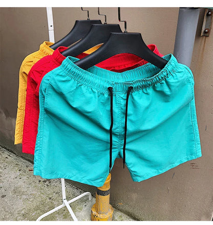 2026 Summer Men's Swimwear Swim Shorts Trunks Beach Board Shorts Swimming Pants Mens Running Sports Surffing Shorts Male M-5XL
